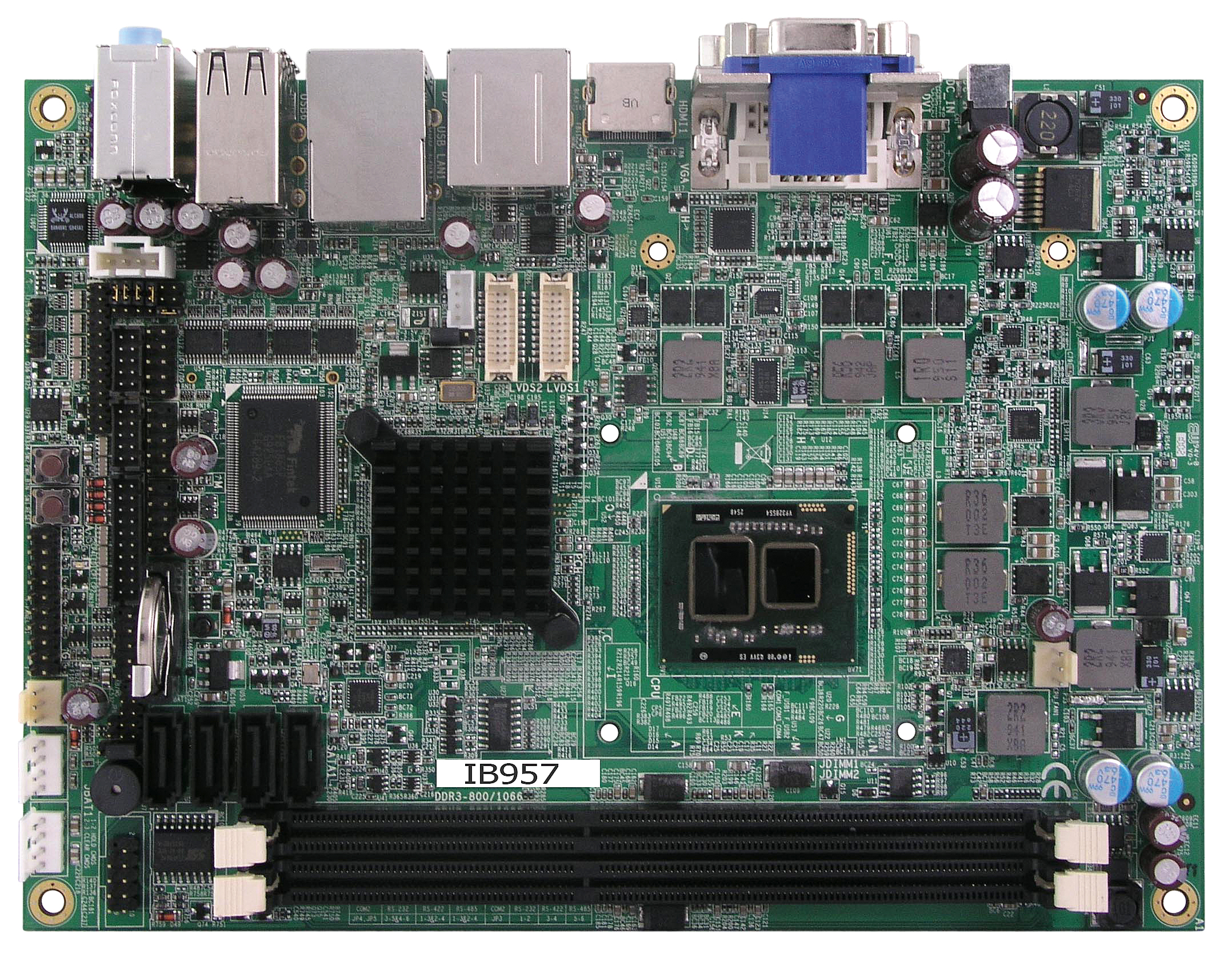 iBASE IB957: одноплатный компьютер с процессором Core i7