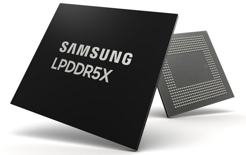 Samsung разработала самую быструю память LPDDR5X – 10,7 Гбит/с