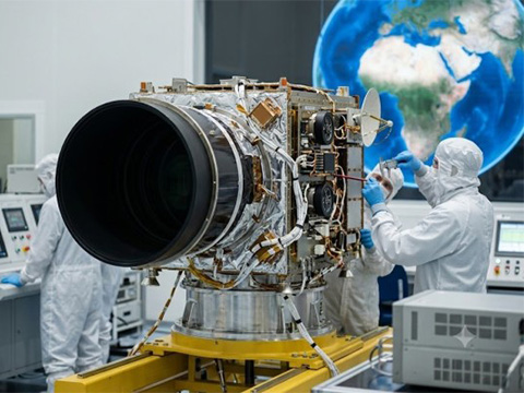 Россия выходит на новый уровень космической съёмки: собран первый гражданский спутник с детализацией 50 сантиметров