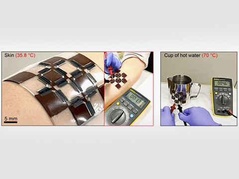 Тепло тела – в энергию: создана ультратонкая технология питания носимой электроники