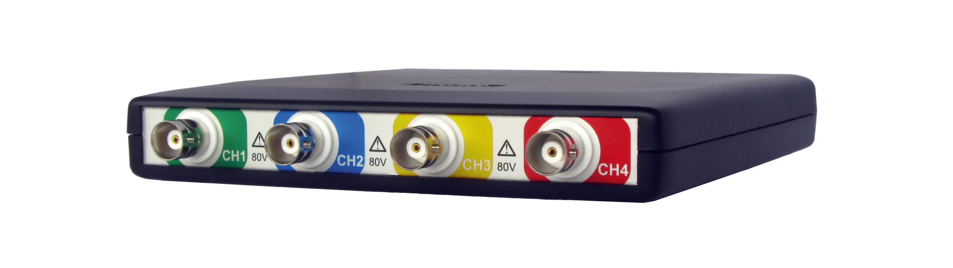 4-канальный USB-осциллограф с высокими разрешением и частотой опроса