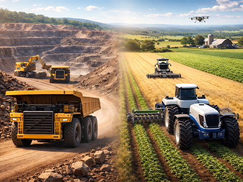 Автономные системы в горнодобывающей и сельскохозяйственной технике: где автономия действительно работает