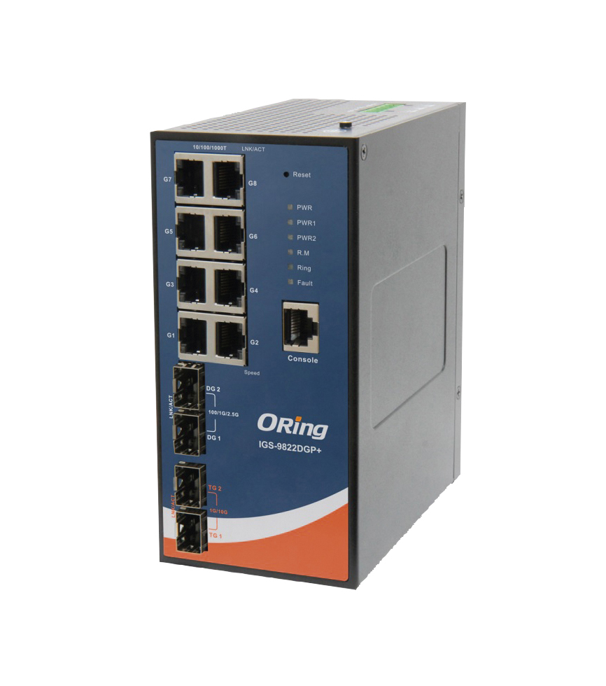 Промышленные 10-гигабитные Ethernet-коммутаторы ORing