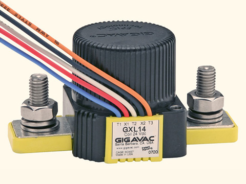 Высоковольтные реле и контакторы фирмы Gigavac