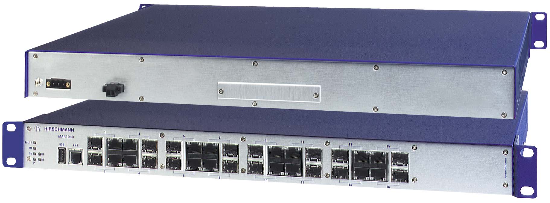 Промышленный коммутатор-маршрутизатор Gigabit Ethernet