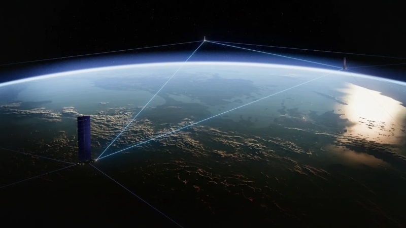 Система лазерной связи SpaceX Starlink ежедневно передает 42 миллиона гигабайт информации