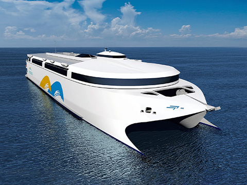 Водный гигант на батарейках: австралийский паром Hull 096 начал зарядку от мегаваттной батареи