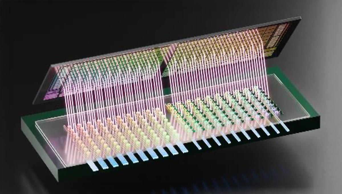 Революционный 3D-чип использует свет для усиления искусственного интеллекта
