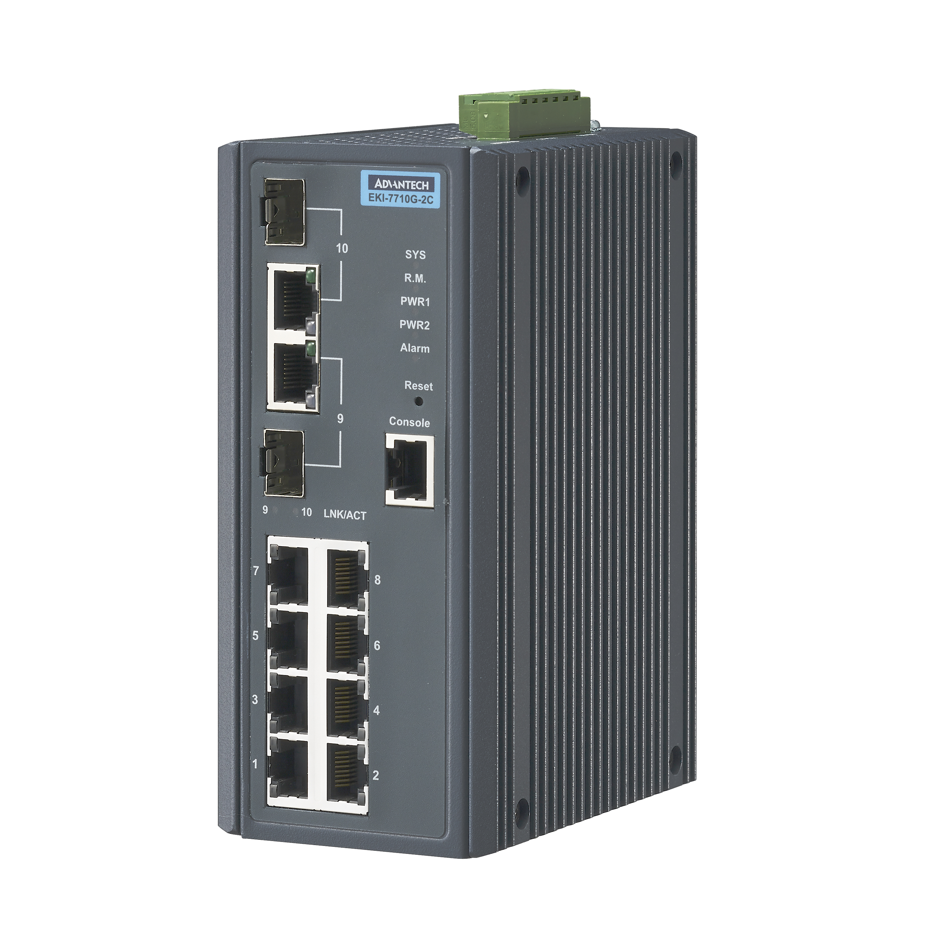 Новый управляемый коммутатор Advantech EKI-7710
