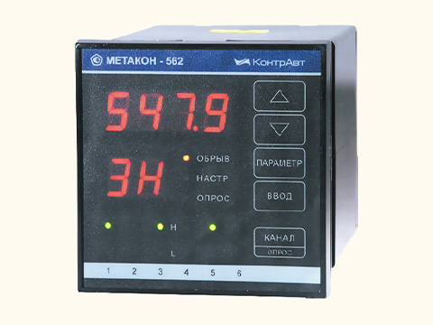 Система обогрева на базе терморегулятора МЕТАКОН-562 и микроконтроллеров фирмы ATMEL